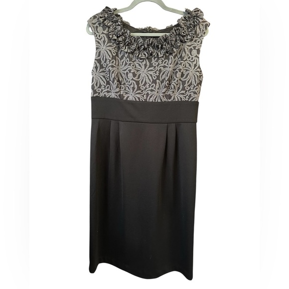 Dress Barn Bodycon Mid Length Dress Size: 12 - Picture 1 of 5